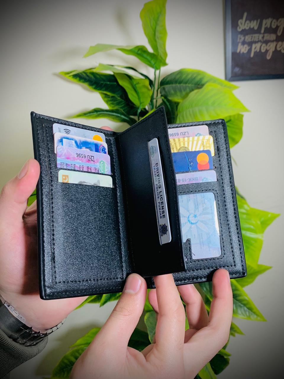 Balisi Noir Slim Wallet ( For male & Female) - Image 3