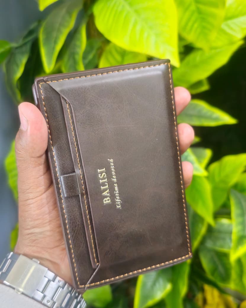 Balisi Noir Slim Wallet ( For male & Female) - Image 8