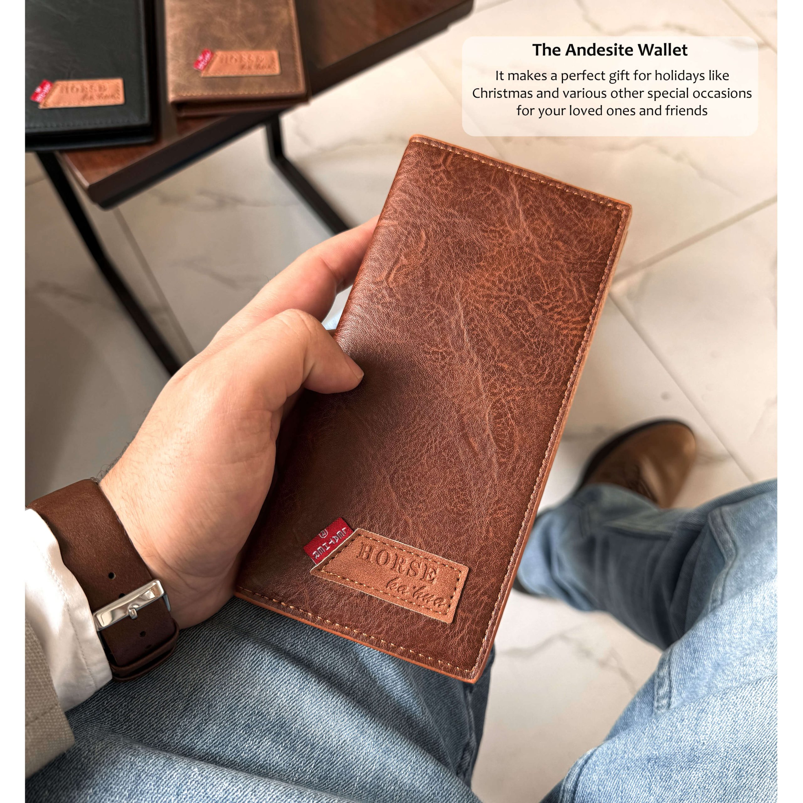 LuxeCraft Imported Leather Wallet