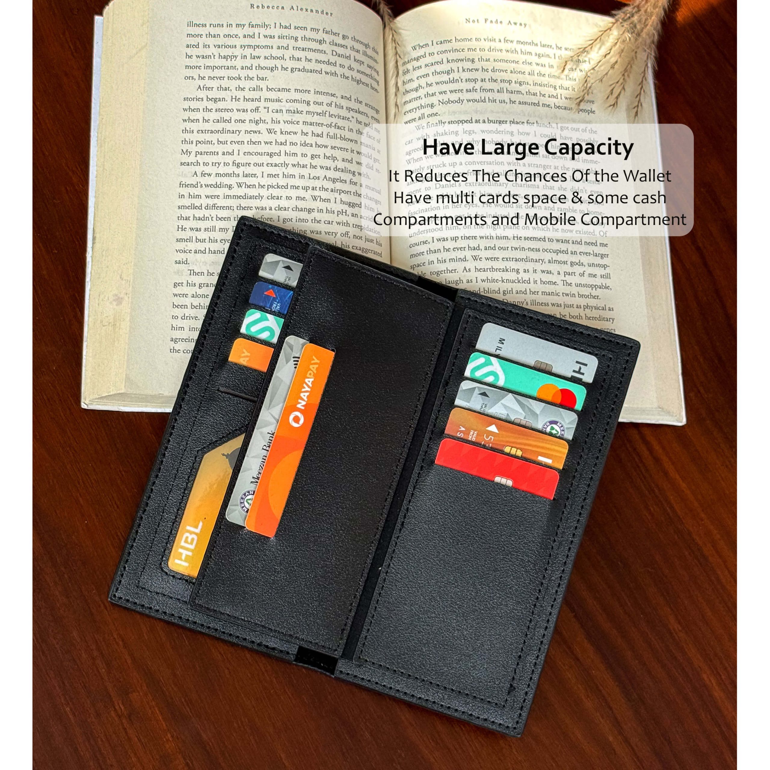 LuxeCraft Imported Leather Wallet - Image 2